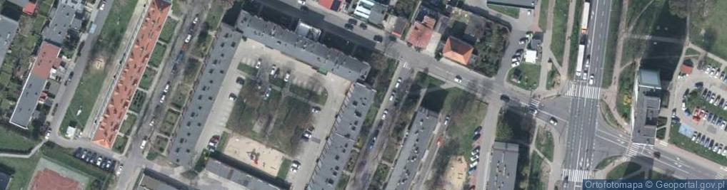 Zdjęcie satelitarne Marcin Wylężek Zakład Usługowy