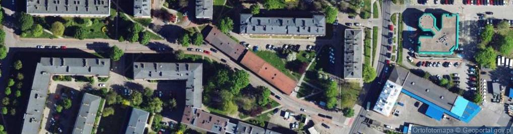 Zdjęcie satelitarne Marek Baudler Przedsiębiorstwo Budownictwa i Handlu Baud-Mark