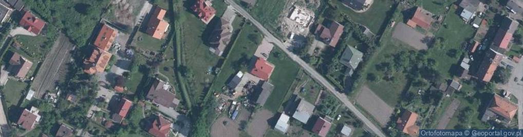 Zdjęcie satelitarne Marek Krzystyniak Roboty Ziemne - Usługi