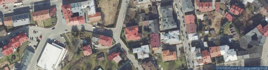 Zdjęcie satelitarne Maria Olechowska Biuro Projektów Budownictwa Ogólnego Olechowska