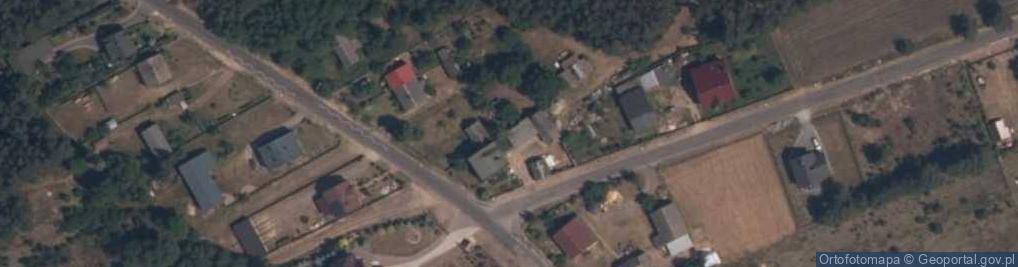 Zdjęcie satelitarne Mariusz Dwornik Firma Usługowo-Handlowa Dach
