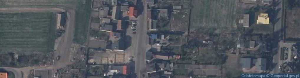 Zdjęcie satelitarne Mariusz Waszkowiak Przedsiębiorstwo Usługowo - Handlowe w w Dach