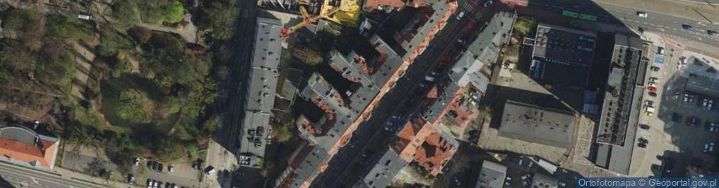 Zdjęcie satelitarne Matejki Apartamenty
