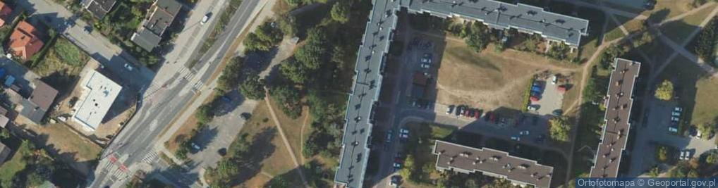 Zdjęcie satelitarne Mechaniczne Wykonywanie Robót Wyładunk i Załadunk Skalski Józf