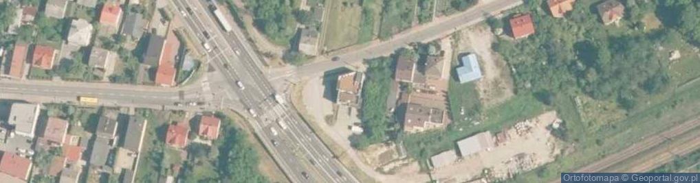 Zdjęcie satelitarne Michał Curyło Przedsiębiorstwo Produkcyjno Usługowo Handlowe ARCHiBUD
