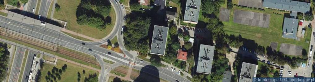 Zdjęcie satelitarne Michał Markiewicz Belweder