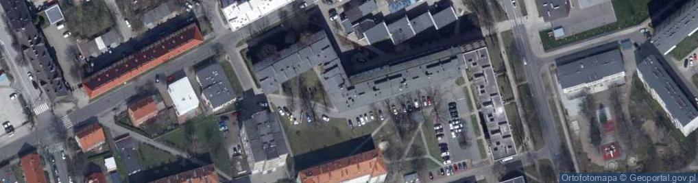 Zdjęcie satelitarne Michał Mierzwiński Biuro Pośrednictwa Ubezpieczeniowego