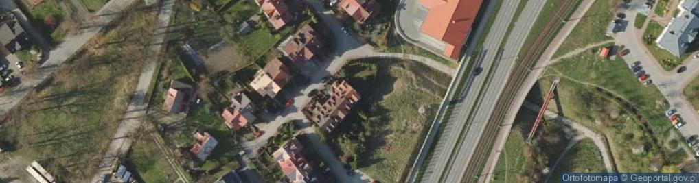 Zdjęcie satelitarne Międzyzakładowa Spółdzielnia Budowy Domów Jednorodzinnych Domek [ w Likwidacji