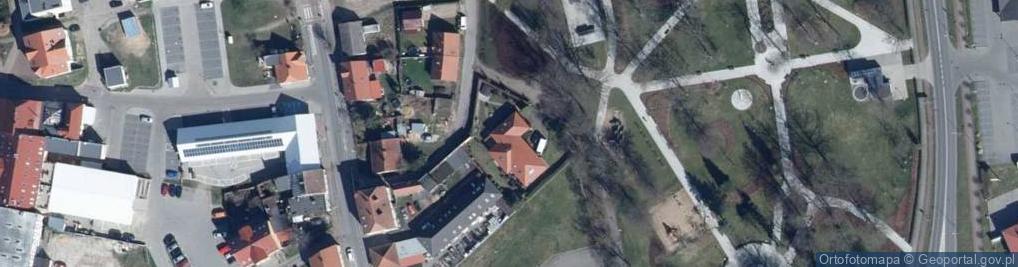Zdjęcie satelitarne Mirosław Ejchart Przedsiebiorstwo Produkcyjno-Handlowo- Usługowe Emir Import- Eksport