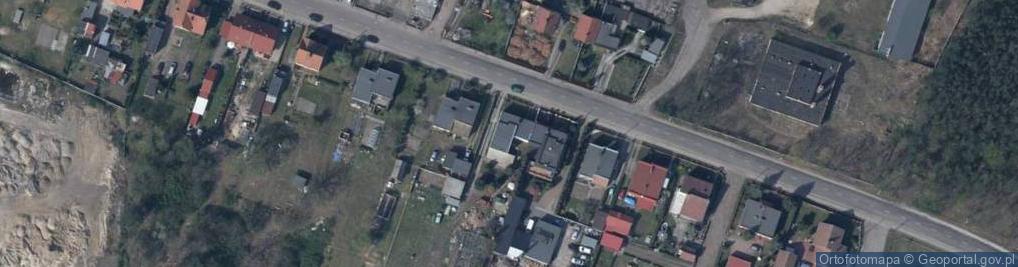 Zdjęcie satelitarne Mirosław Wójcik Usługi Budowlane
