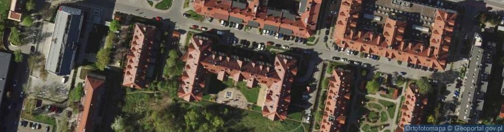 Zdjęcie satelitarne Mirosław Zieliński Aspekt Przedsiebiorstwo Handlowo-Usługowe