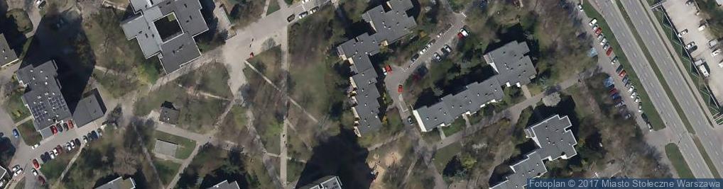 Zdjęcie satelitarne MMR Projekt Marcin Prokopiuk Wspólnik Spółki Cywilnej
