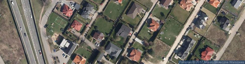 Zdjęcie satelitarne Monika Strzelecka MR Dach i Wnętrza