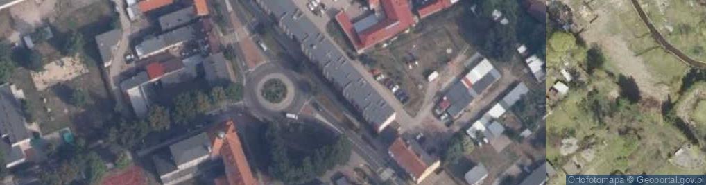 Zdjęcie satelitarne Montowanie Zabezpieczeń przed Ptactwem Andrzej Schubert