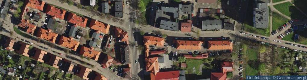 Zdjęcie satelitarne Mośko Alfred Wojtyczka Mośko Kornelia Roboty Ogólnobudowlane