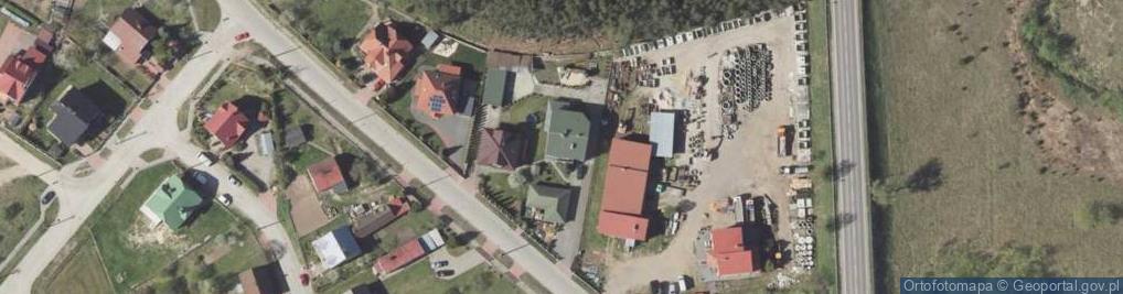 Zdjęcie satelitarne Mur -Dach Sławomir Duda