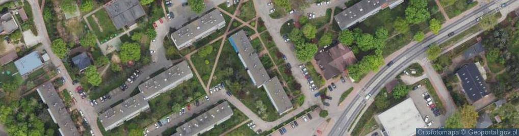 Zdjęcie satelitarne Mur Zieliński Wojciech