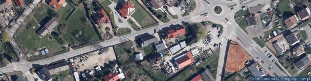 Zdjęcie satelitarne Myjnia Samochodowa Alladyn Woźniak Marcjan i Bułka Jarosław