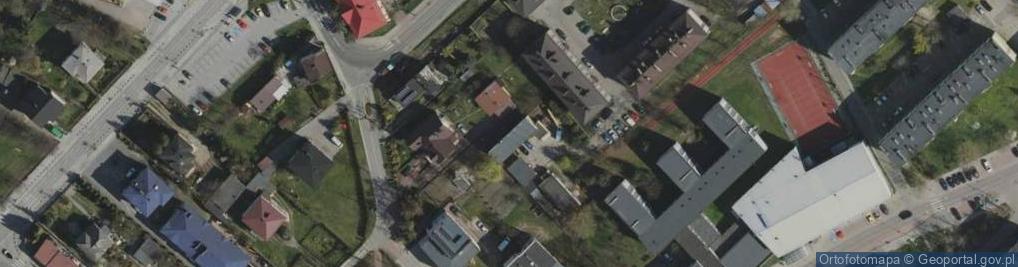 Zdjęcie satelitarne Myszkowskie Towarzystwo Budownictwa Społecznego