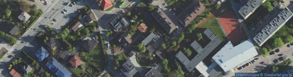 Zdjęcie satelitarne Myszkowskie Towarzystwo Budownictwa Społecznego