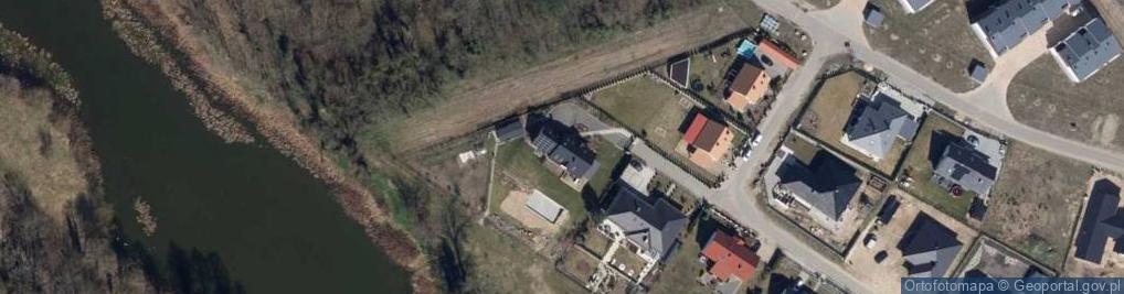 Zdjęcie satelitarne Nadzowy Budowlane i Projektowane - Zbigniew Jan Nieboj