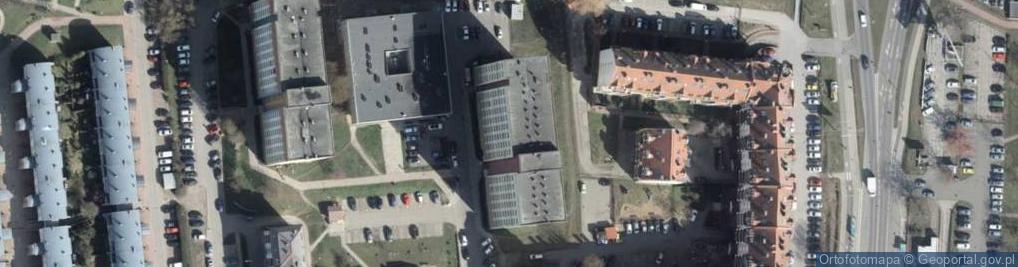Zdjęcie satelitarne Nawijarka przewijarka do folii i materiałów