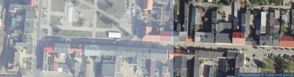 Zdjęcie satelitarne Nor Bud Usługi Ogólnobudowlane Handel Artykułami Budowlanymi Przemysław Janosz