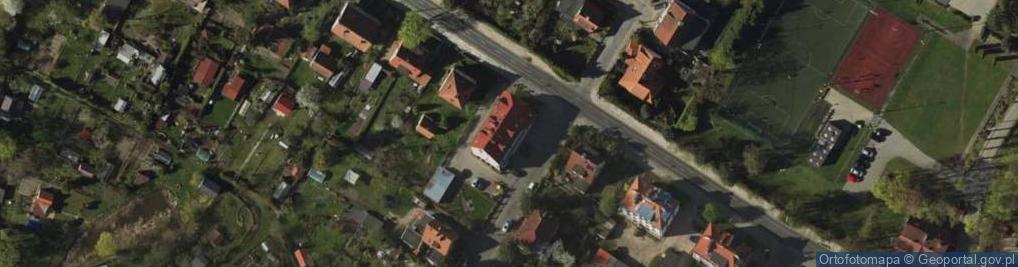 Zdjęcie satelitarne Olsztyńskie Przedsiębiorstwo Budownictwa Mieszkaniowego
