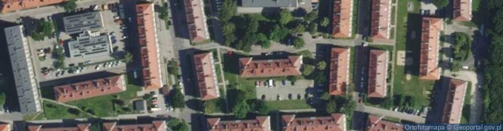 Zdjęcie satelitarne Orzechowski Paweł Puh Irbud Paweł Orzechowski