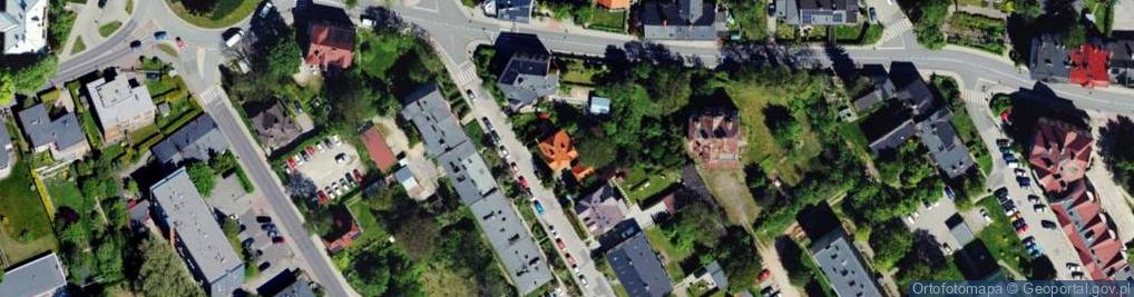 Zdjęcie satelitarne Osielczak Piotr Sima- Konserwacja Detalu Architektonicznego Piotr Osielczak