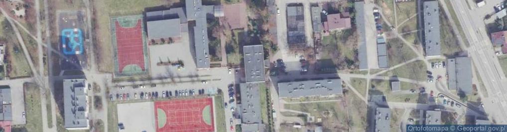 Zdjęcie satelitarne Ostrowiecki Kombinat Budowlany