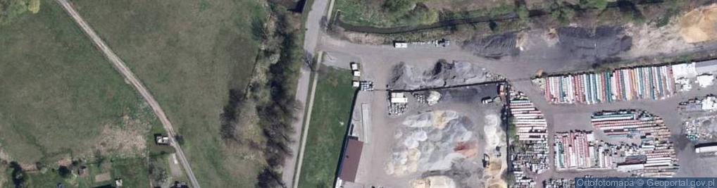 Zdjęcie satelitarne Ostrzołek Henryk Handel Art.i Materiałami Budowlanymi Oraz Opałe