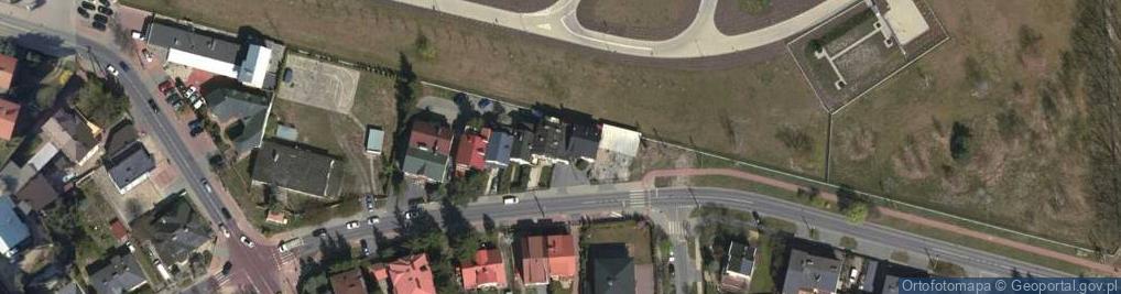 Zdjęcie satelitarne P.H.U Leszek Woźnica