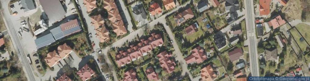 Zdjęcie satelitarne P U H Dom 65 381 Zielona Góra ul Kasztanowa 3