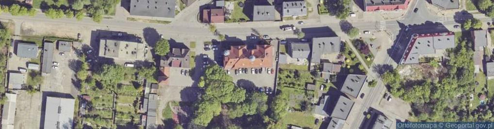 Zdjęcie satelitarne Park Przemysłowo Technologiczny Ekopark w Piekarach Śląskich