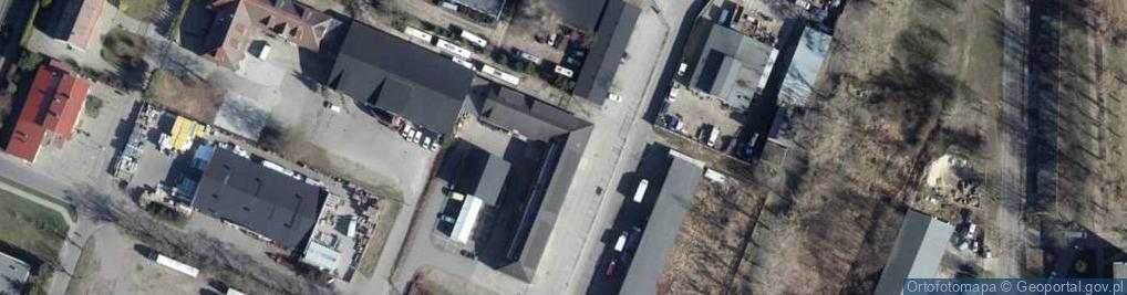 Zdjęcie satelitarne Park Wiatrowy Dębno