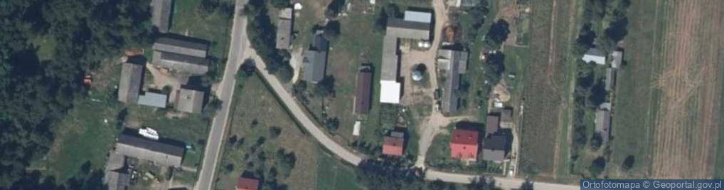 Zdjęcie satelitarne Paweł Dudzisz Przedsiębiorstwo Usługowe Paw-Bruk