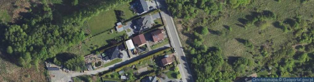 Zdjęcie satelitarne Paweł Głąbik Przedsiębiorstwo - Handlowo - Usługowe Daw - Kop