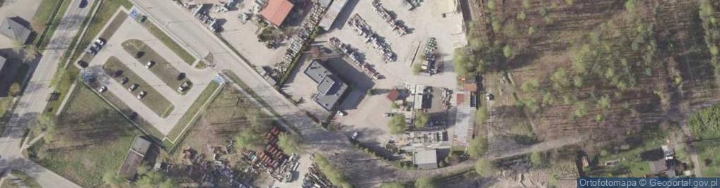 Zdjęcie satelitarne Paweł Nogalski Przedsiębiorstwo Budowy Dróg i Kanalizacji Novia