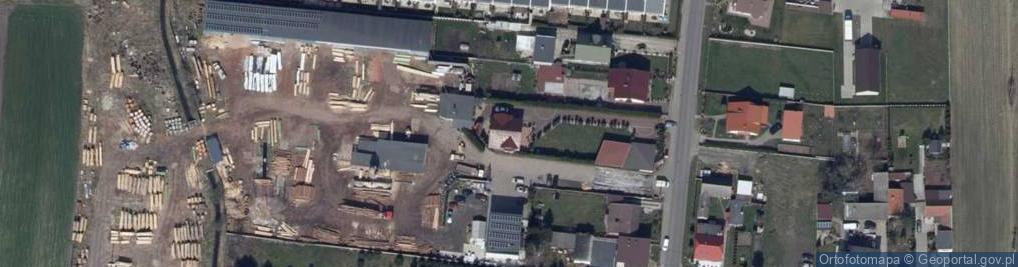 Zdjęcie satelitarne Paweł Smętek z.P.U.H.Tartak Euro-Dach-Smętek