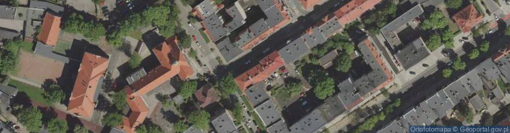 Zdjęcie satelitarne PHU Apd Zabudowy Śmietnikowe Przemysław Domagalski