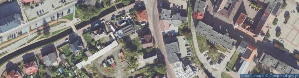 Zdjęcie satelitarne PHU Hubert Cezary Ciechanowicz Jan Ciechanowicz Wojciech Zdanowicz