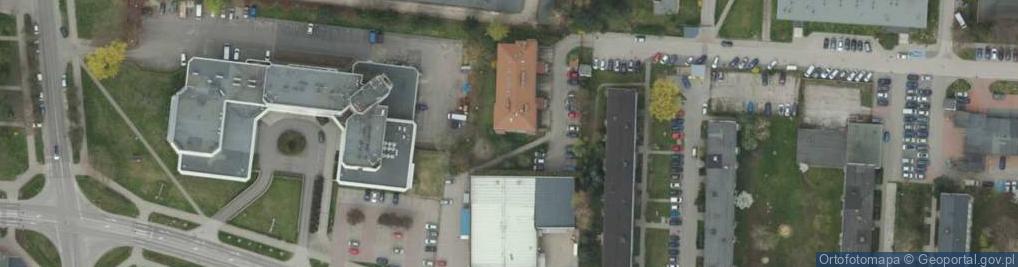 Zdjęcie satelitarne Piotr Miodek Studnie Odwierty