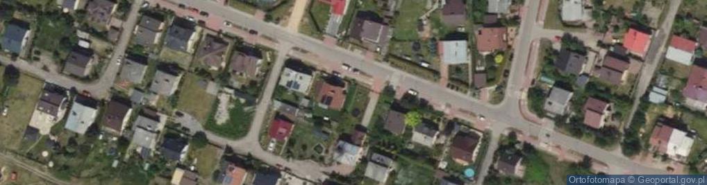 Zdjęcie satelitarne Piotr Piwowarczyk Przedsiębiorstwo Budowlano Usługowe Atrium