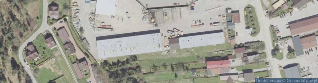 Zdjęcie satelitarne Podhalańskie Drogi
