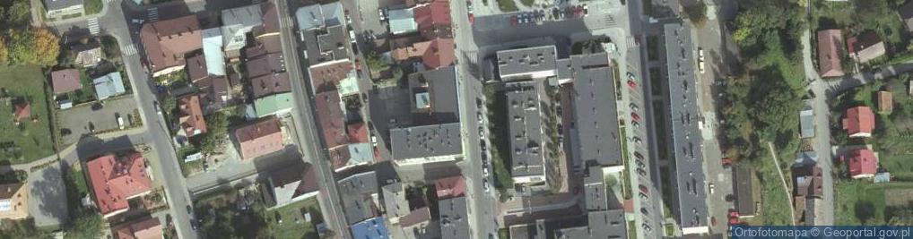 Zdjęcie satelitarne Podkarpackie Przedsiębiorstwo Projektowo Budowlane
