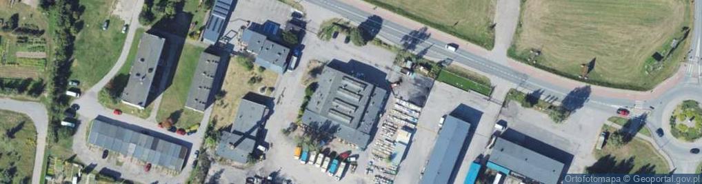 Zdjęcie satelitarne Pol Dróg Chojnice w Upadłości
