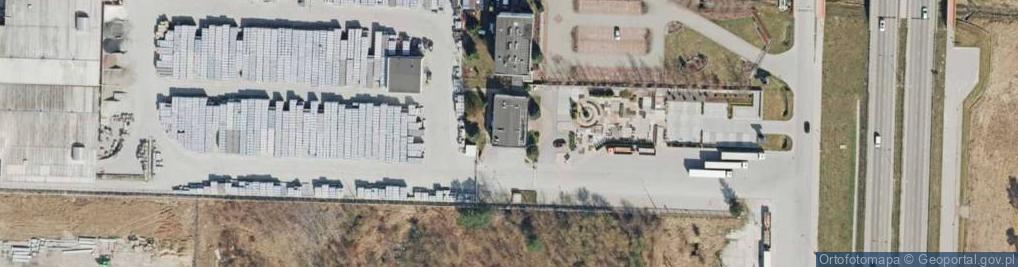 Zdjęcie satelitarne Polbruk Zakład Produkcyjny w Kielcach