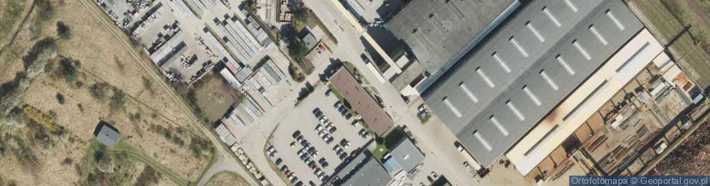 Zdjęcie satelitarne Polbruk Zakład Produkcyjny w Tarnowskich Górach