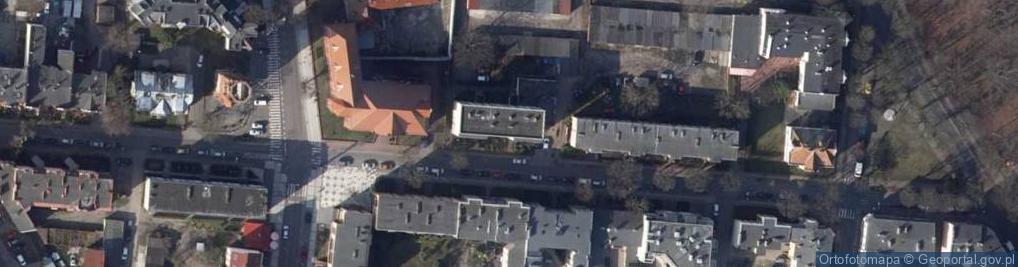 Zdjęcie satelitarne Posadzkarstwo